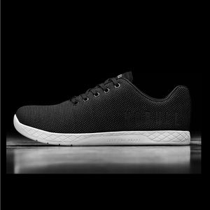 Nobull black and white trainer, size 7.5